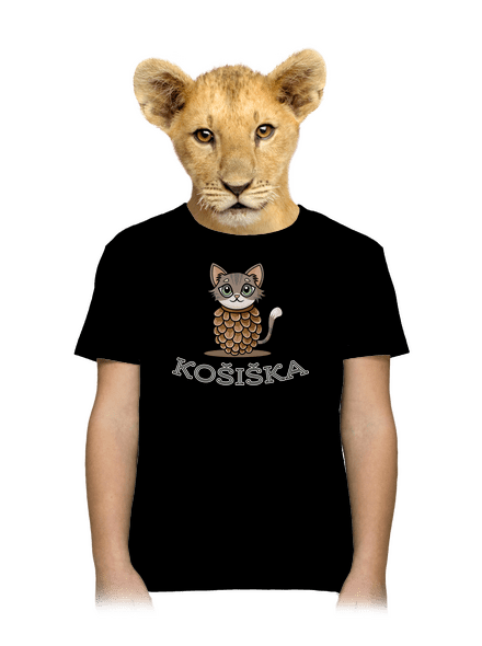 Košiška dětské tričko Black