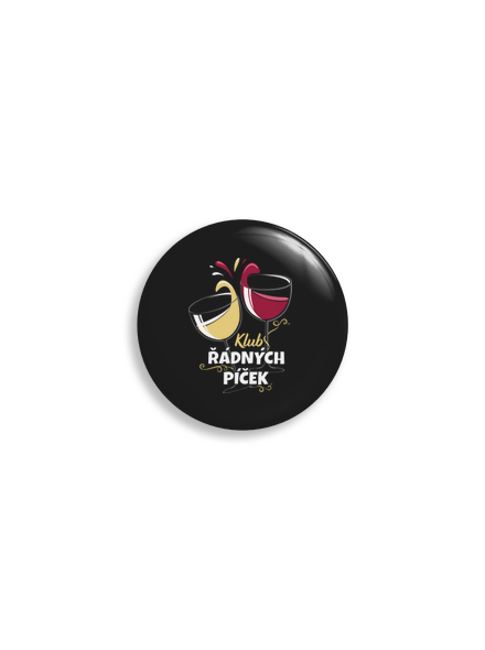 Klub řádných píček placka uni