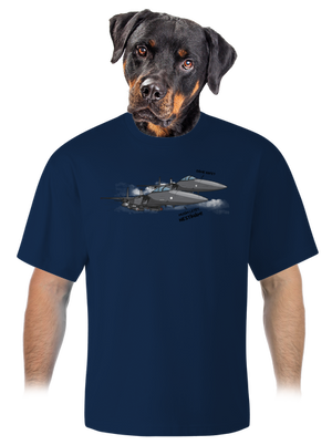 Stíhačka nestíhá unisex tričko oversized Midnight Blue