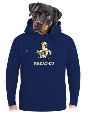 Kakat-du unisex mikina premium Navy