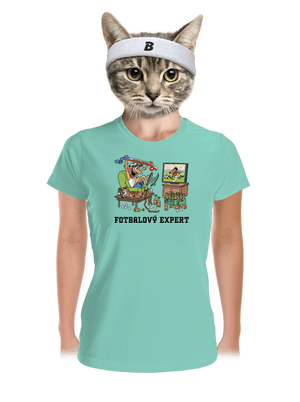 Fotbalový expert dámské sportovní tričko Mint Mal
