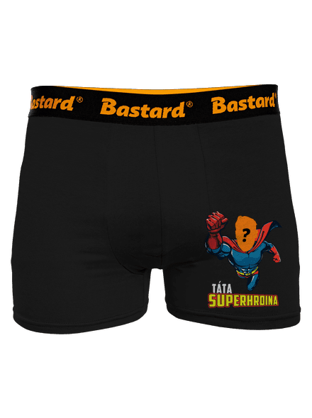 Táta superhrdina boxerky Black