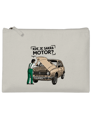 Kde je motor? taštička Stracciatella