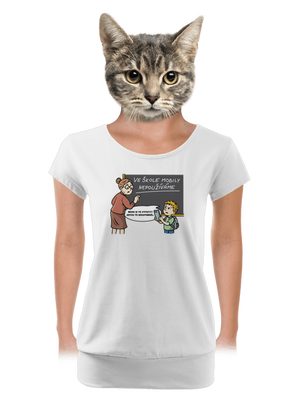 dámské tričko s lemem