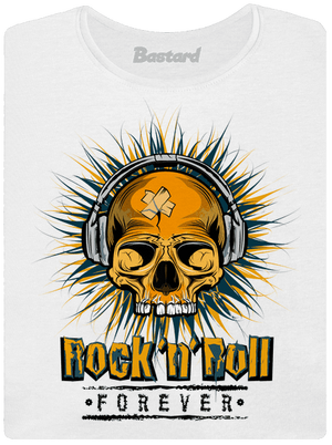 Rock'n'Roll forever dámské tričko White