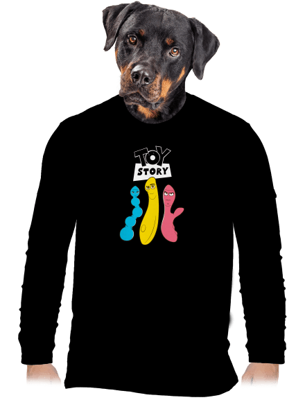 Příběh hraček pánské dlouhý rukáv Black
