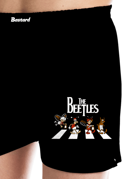 Beatles pánské trenky Black
