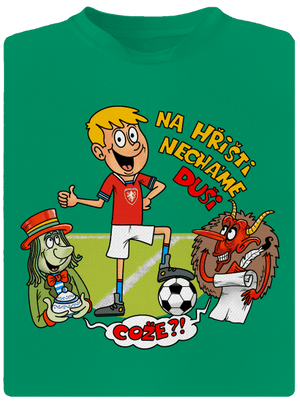 Na hřišti necháme duši dětské sportovní tričko Kelly Green Mal