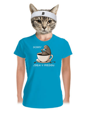 V pressu dámské sportovní tričko Blue Atol