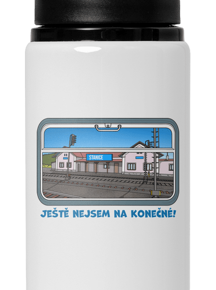 Nejsem na konečné lahev na vodu White