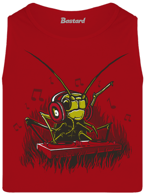 DJ cvrček pánské tílko Red