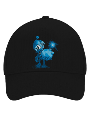 Časovaná bomba kšiltovka baseballka Black