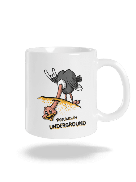 Underground klasický hrnek White