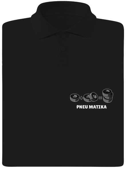 Pneu Matika pánská polokošile Black
