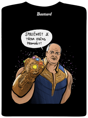 Prymulos pánské tričko Black