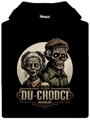 Dů-chodci dětská mikina klokanka Black