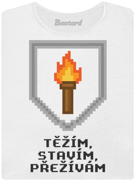 Těžím, stavím dámské tričko White