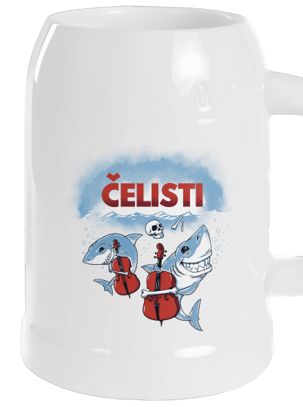 Čelisti půllitr White