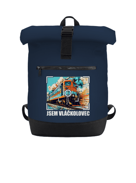 Jsem vláčkolovec batoh French Navy