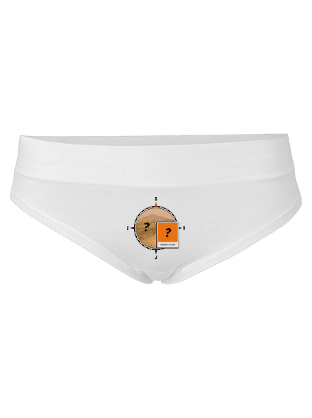 Zdoláno dámské kalhotky White