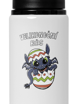 Velikonoční běs lahev na vodu White