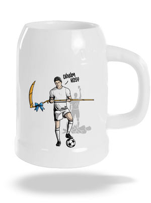 Dávám kosy půllitr White