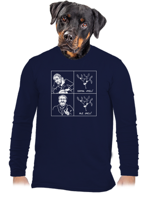 Cimrman: Copak jmelí pánské dlouhý rukáv Navy