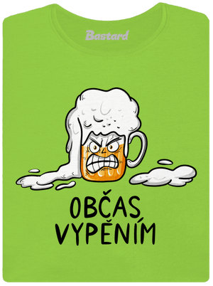 Občas vypěním dámské tričko Apple Green