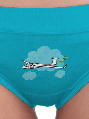 Větroň dámské kalhotky Turquoise