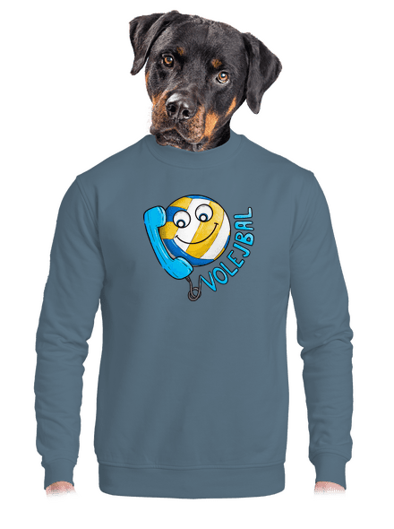 Volejbal unisex mikina bez kapuce Nordic Blue