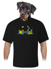 unisex tričko oversized