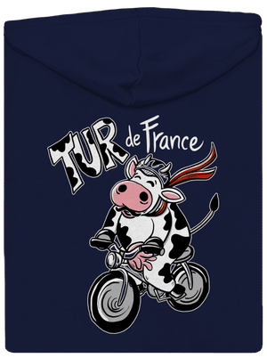 Tur de France pánská mikina na zip Navy