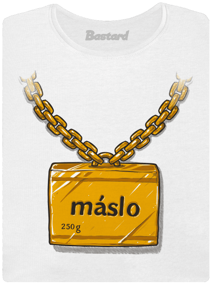 Máslo dámské tričko White