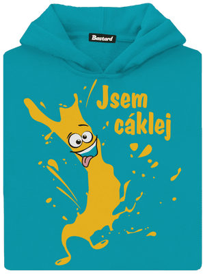 Cáklej dětská mikina klokanka Hawaiian Blue