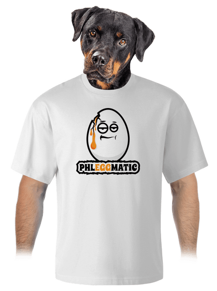 Phleggmatic unisex tričko oversized White