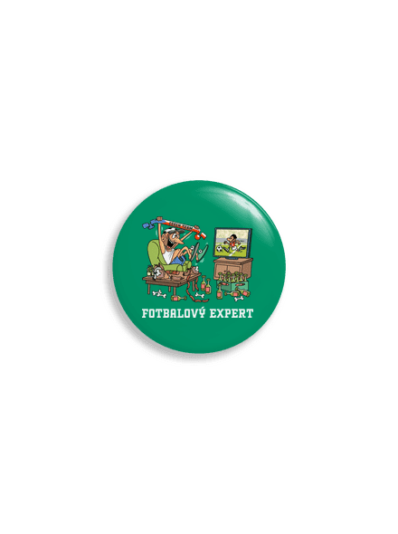 Fotbalový expert placka uni