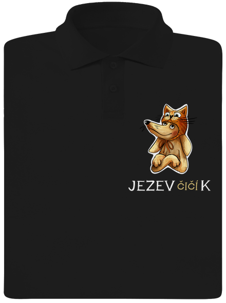 Jezevčičík pánská polokošile Black