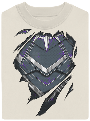 Panther inside unisex mikina bez kapuce Off White