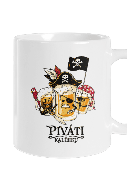 Piváti z Kalibiku klasický hrnek White