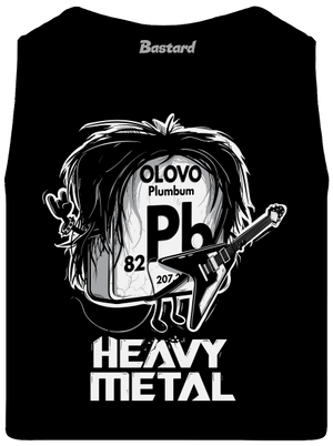 Heavy Metal pánské tílko Black