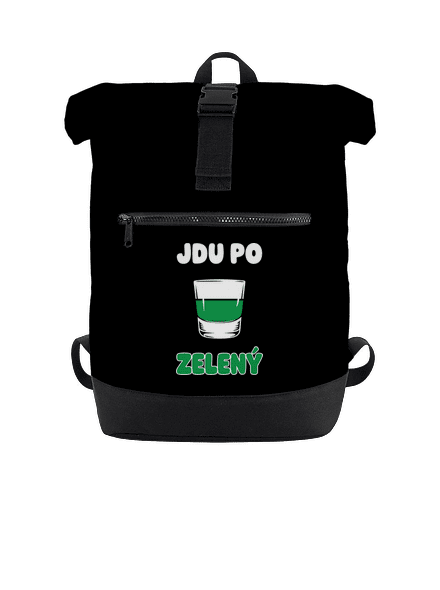 Jdu po zelený batoh Black