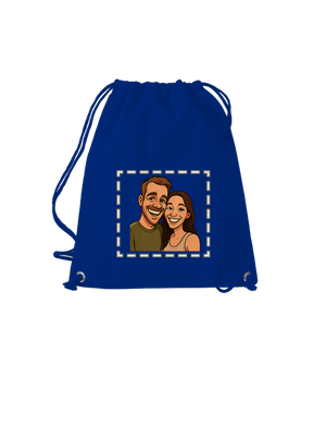 Karikatura z vlastní fotky vak Royal Blue Mal
