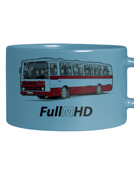 Full MHD hrnek makronka Blue Macaron