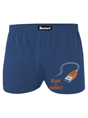 USB připojení pánské trenky Blue