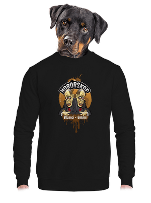 unisex mikina bez kapuce