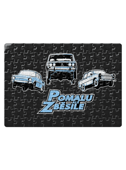 Pomalu ale zběsile puzzle White
