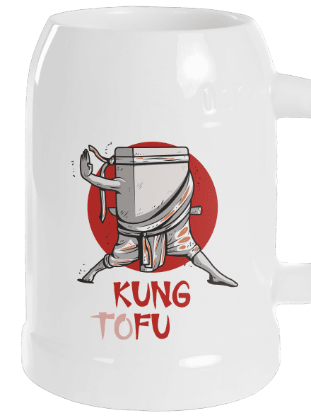 Kung Tofu půllitr White