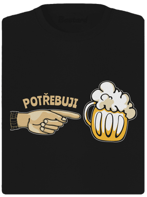 Rodinné potřeby dámské sportovní tričko Black