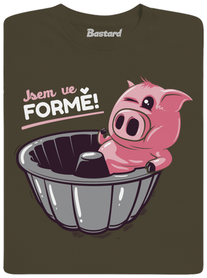 Ve formě pánské dlouhý rukáv Urban Khaki