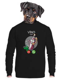 unisex mikina bez kapuce